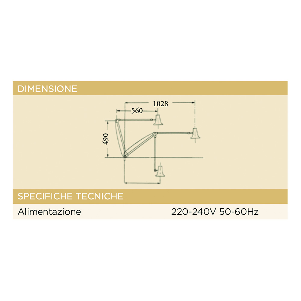 Medical Lamps - Skema 6.5w Led Lamp Without Long Arm Stand