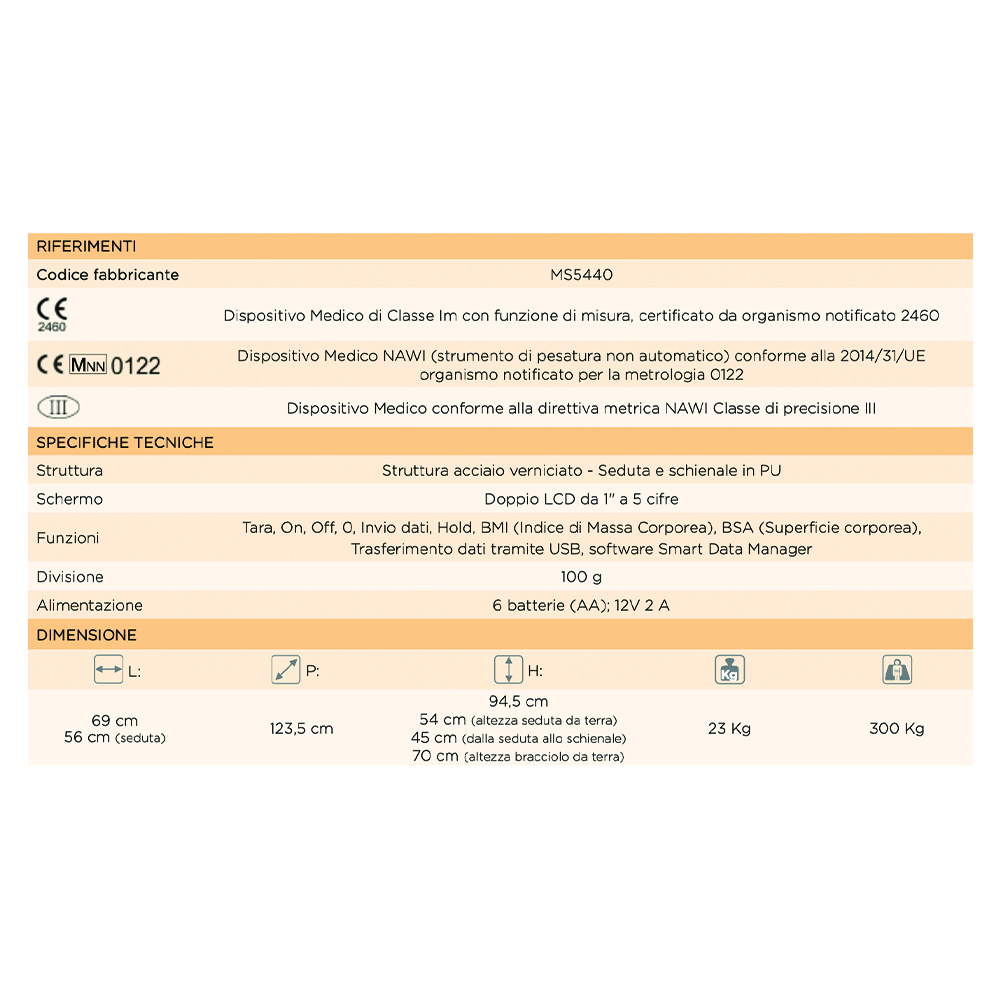 Scales - Skema Digital Bariatric Chair Weight Scale 300kg