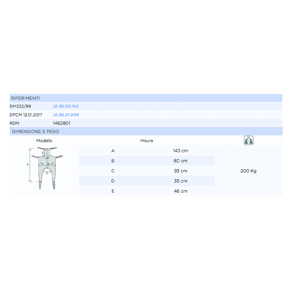 Slings for patient lifters - Mopedia Standard Pu Harness For Muevo Wheelchair Lift With Headrest