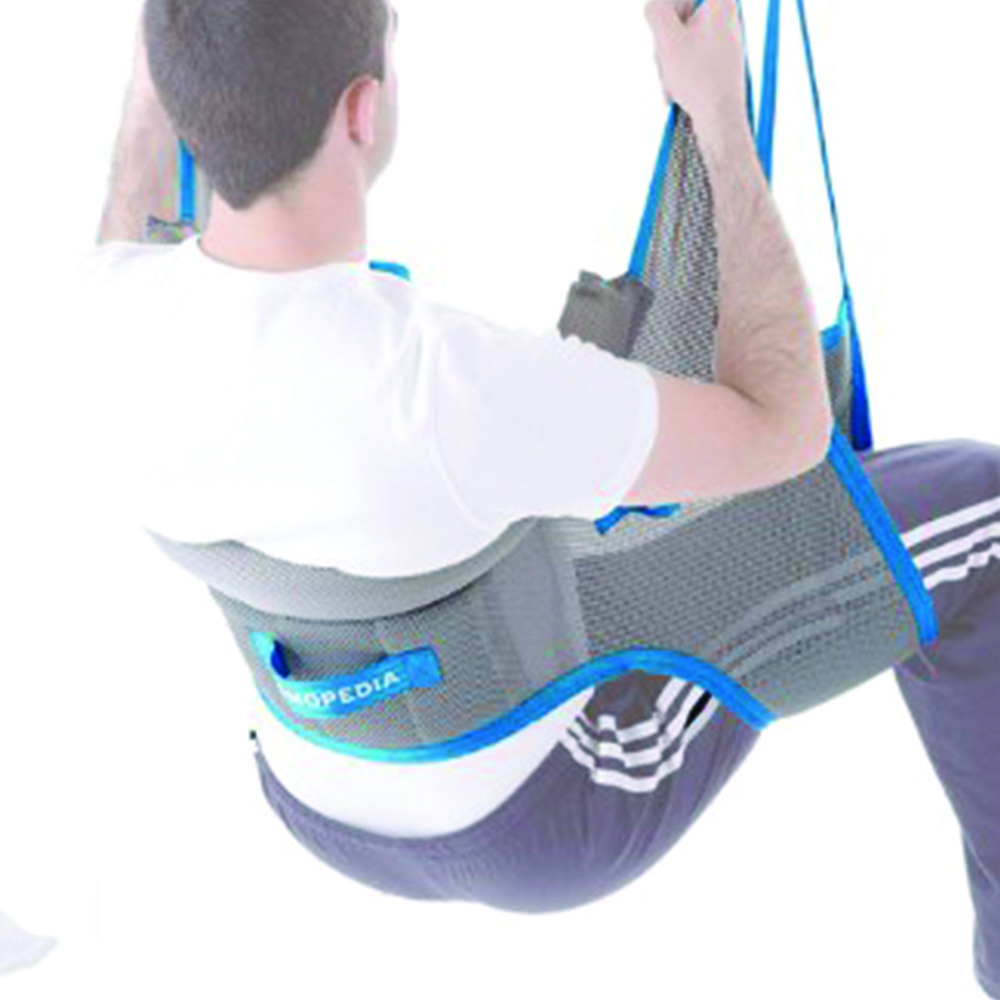 Slings for patient lifters - Mopedia Toilet Harness For Muevo Disabled Lift Without Headrest