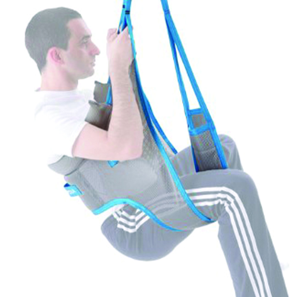 Slings for patient lifters - Mopedia Toilet Harness For Muevo Disabled Lift Without Headrest