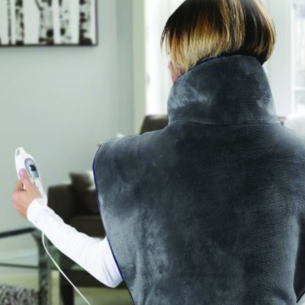 Heating pads - Kyara Alpak Heating Pad Cervical Cape And Back At 3 Temperatures