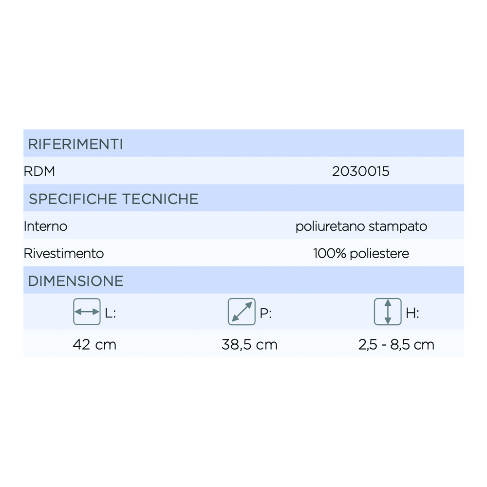 Anti-decubitus cushions - Mopedia Hollow Cushion For Opera Seat