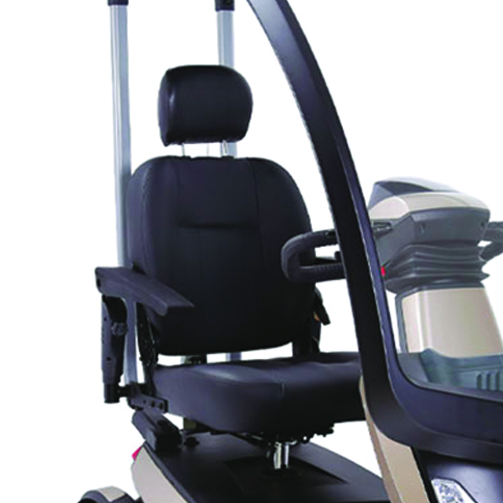 Scooters for the disabled - Mobility Ardea Electric 4-wheel 260 Scooter For Disabled Elderly With Lights And Basket