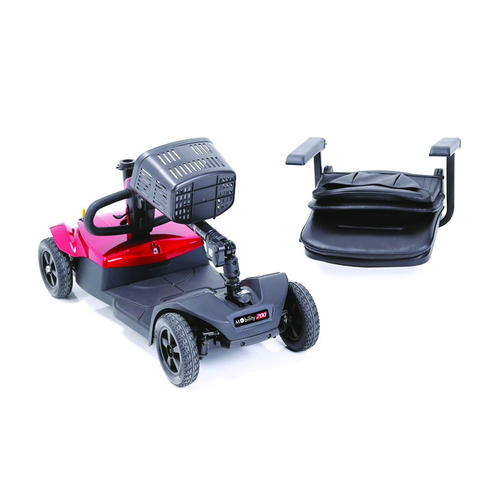 Scooters for the disabled - Mobility Ardea Electric 4-wheel 200 R Scooter For Disabled Elderly With Basket