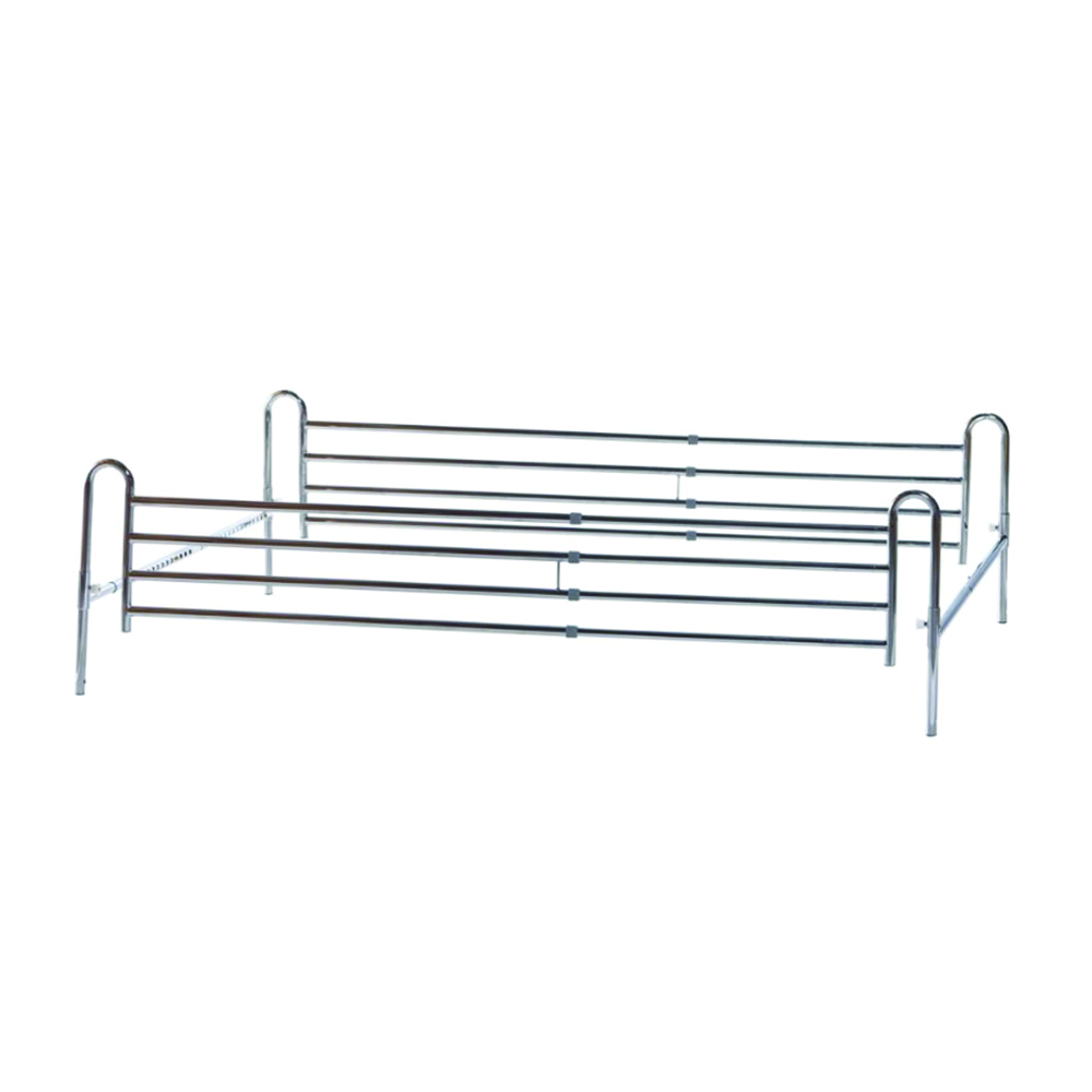 Hospital bed rails - Mopedia Chromed Universal Telescopic Bed Rails For Elderly Hospitalization