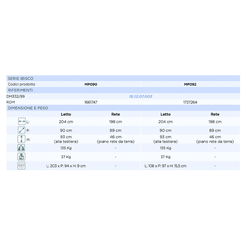 Inpatient beds - Mopedia Ibisco 1s Removable Bed For Disabled Elderly With 1 Crank