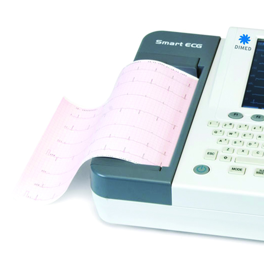 Electrocardiographs - Dimed Se-1200 Express Touchscreen 6/12 Channel Pro Interpretative Ecg Electrocardiograph
