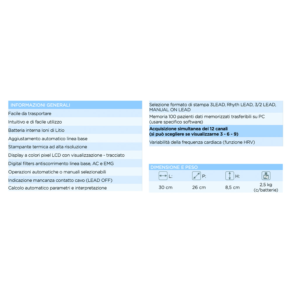 Electrocardiographs - Edan Portable Ecg Electrocardiograph 1/3 Channels Pro Interpretative Wide