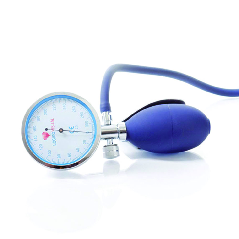Sphygmomanometers/blood pressure monitors - Logiko Palmar Aneroid Sphygmomanometer Large
