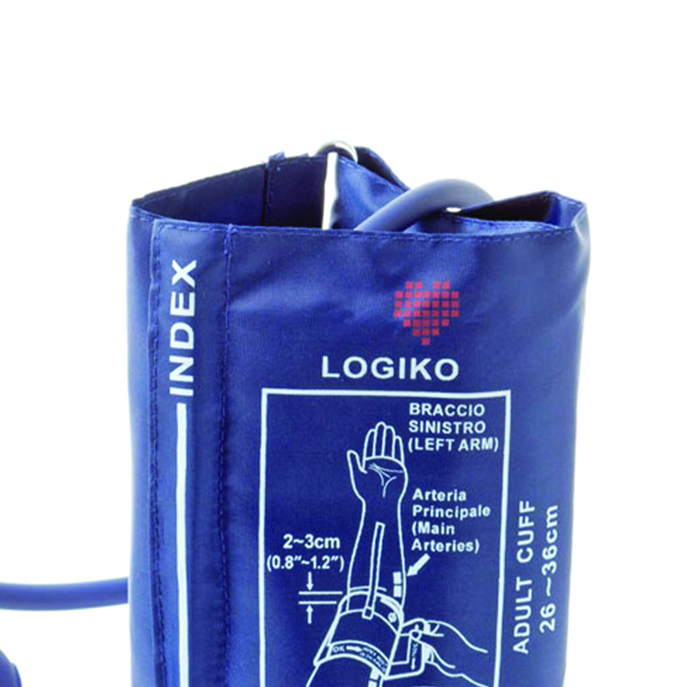 Sphygmomanometers/blood pressure monitors - Logiko Palmar Aneroid Sphygmomanometer Shockproof Case