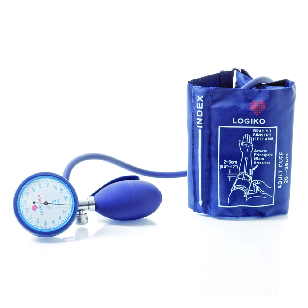 Sphygmomanometers/blood pressure monitors - Logiko Palmar Aneroid Sphygmomanometer Shockproof Case