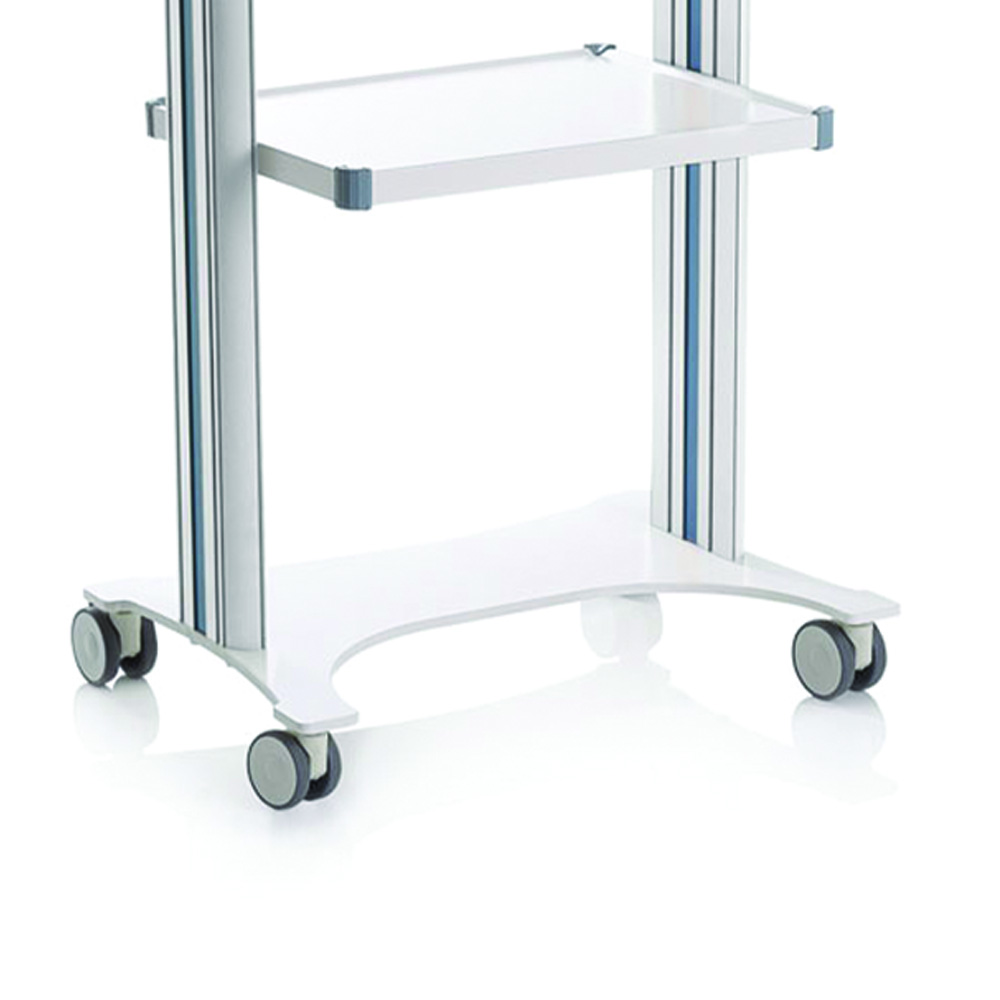 Sanitary trolleys - Skema Carrello Polifunzionale Eolo Ripiano 40x50 Cm H100
