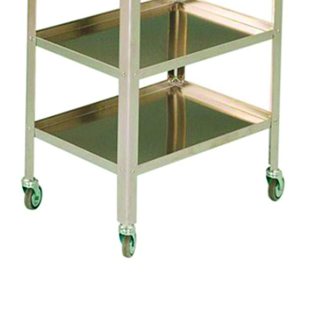 Sanitary trolleys - Skema Stainless Steel Trolley For Dressings 70x50x80h 3 Shelves