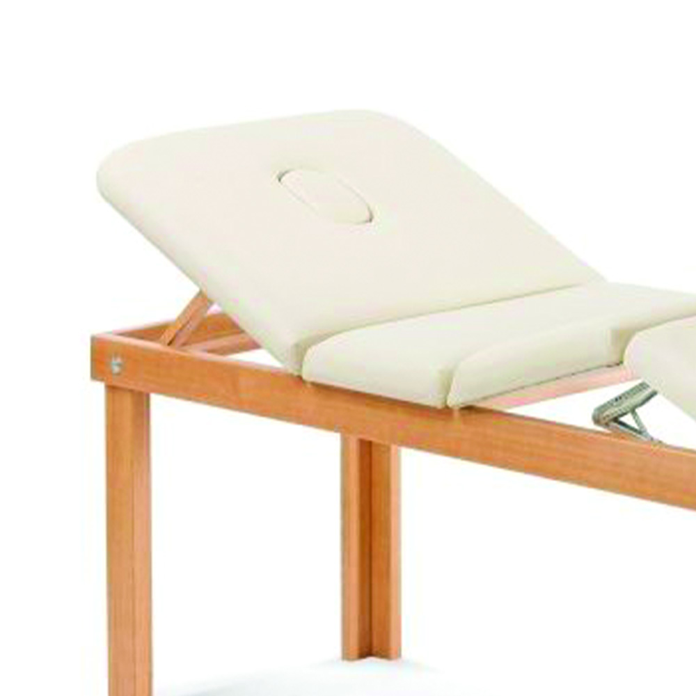 Examination couches - Skema Wooden Treatment And Medical Examination Table 189x74cm 4 Sections