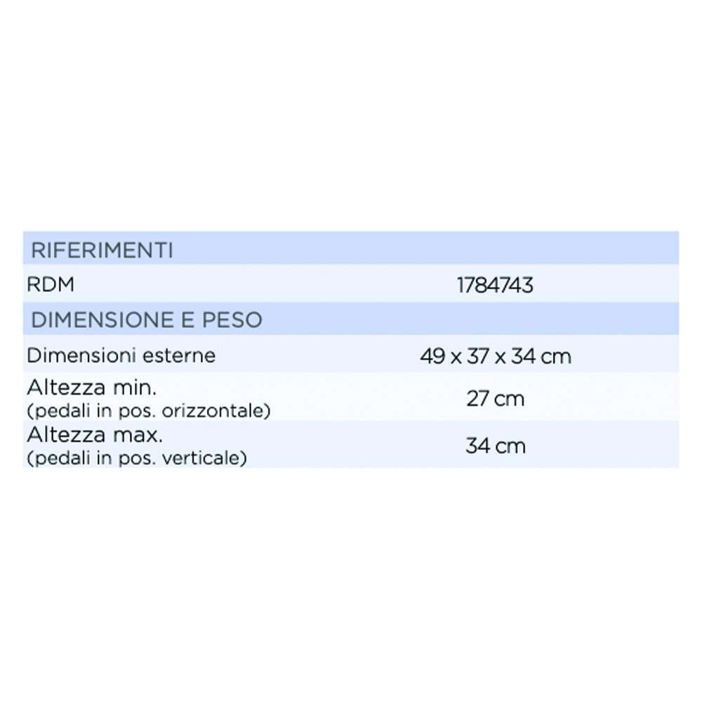 Exercise bikes/pedal trainers - Mopedia Folding Rehabilitation Foot Pedal
