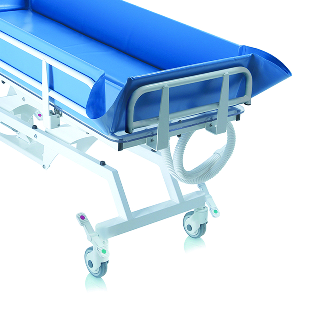 Shower stretchers and mattresses - Mopedia Nefty Big Bi180 Pediatric Hydraulic Shower Stretcher 180kg Capacity