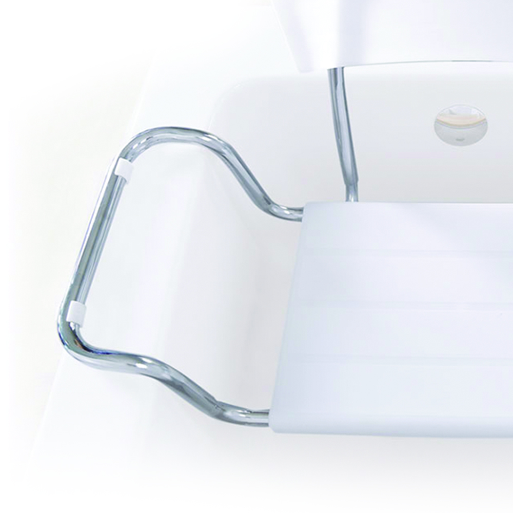 Bath and shower chairs - Mopedia Onda Bath/tub Seat In Moplen And Steel With Backrest
