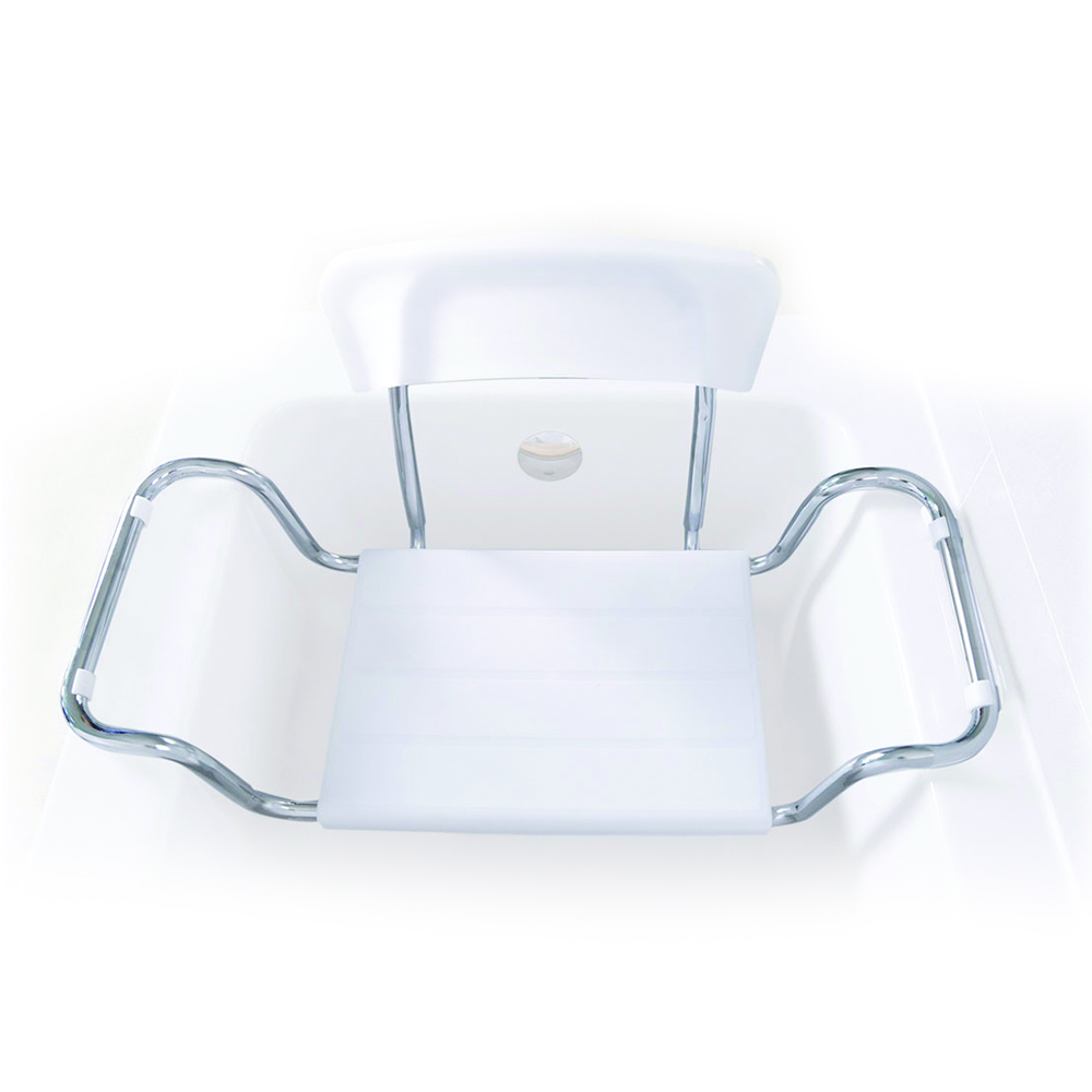 Bath and shower chairs - Mopedia Onda Bath/tub Seat In Moplen And Steel With Backrest