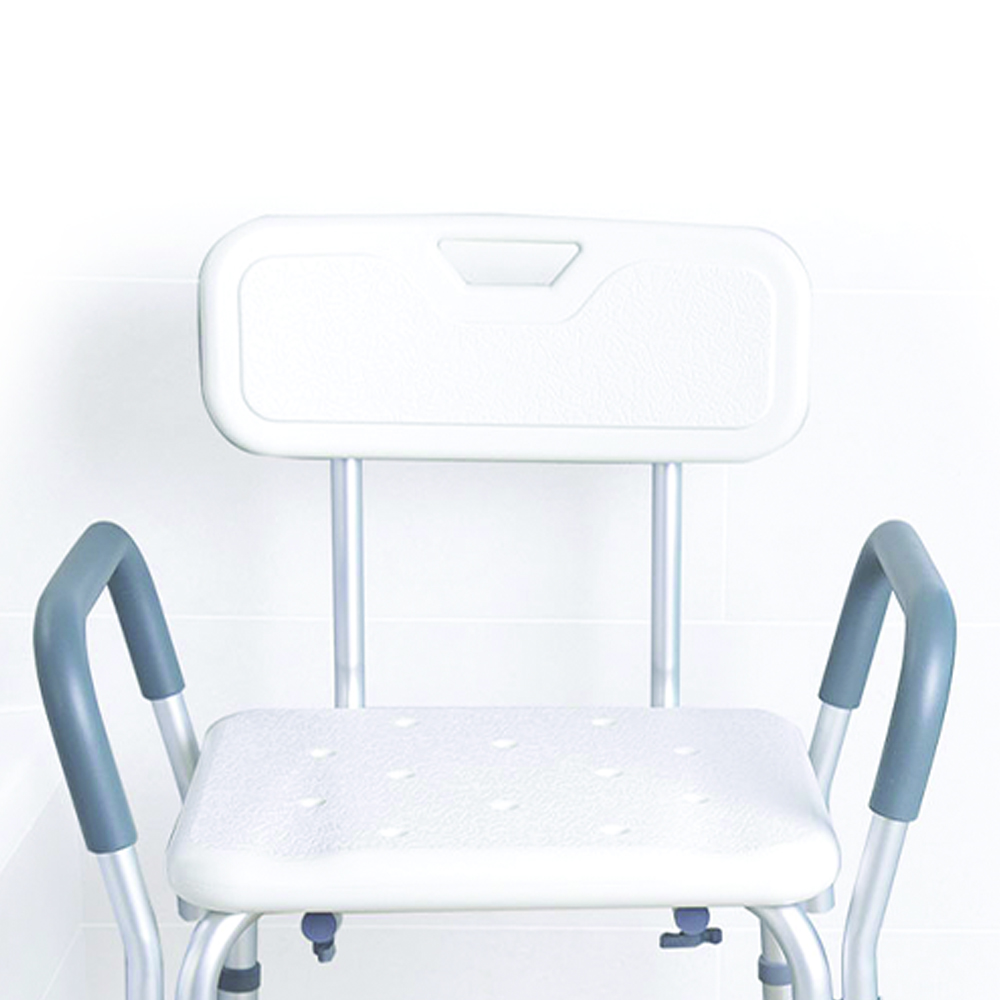 Bath and shower chairs - Mopedia Wave Bath/shower Seat With Armrests And Backrest