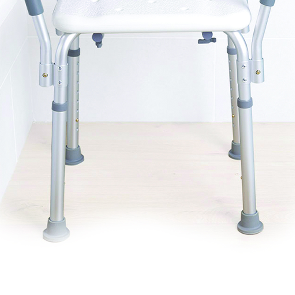 Bath and shower chairs - Mopedia Wave Bath/shower Seat With Armrests And Backrest