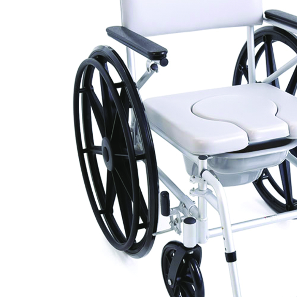 Toilet and shower chairs - Mopedia Self-propelled Onda Chair For Toilet And Shower On Wheels