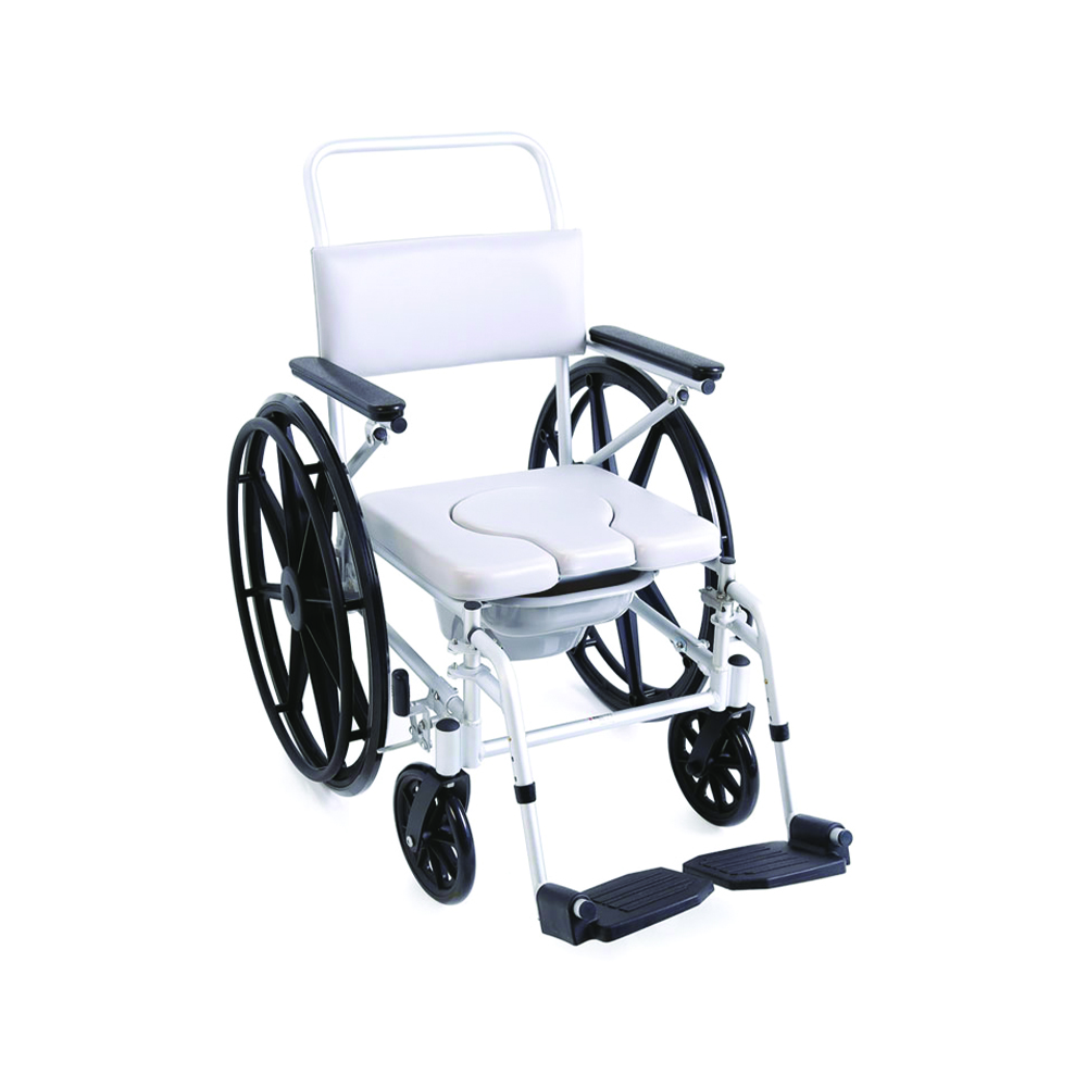 Toilet and shower chairs - Mopedia Self-propelled Onda Chair For Toilet And Shower On Wheels