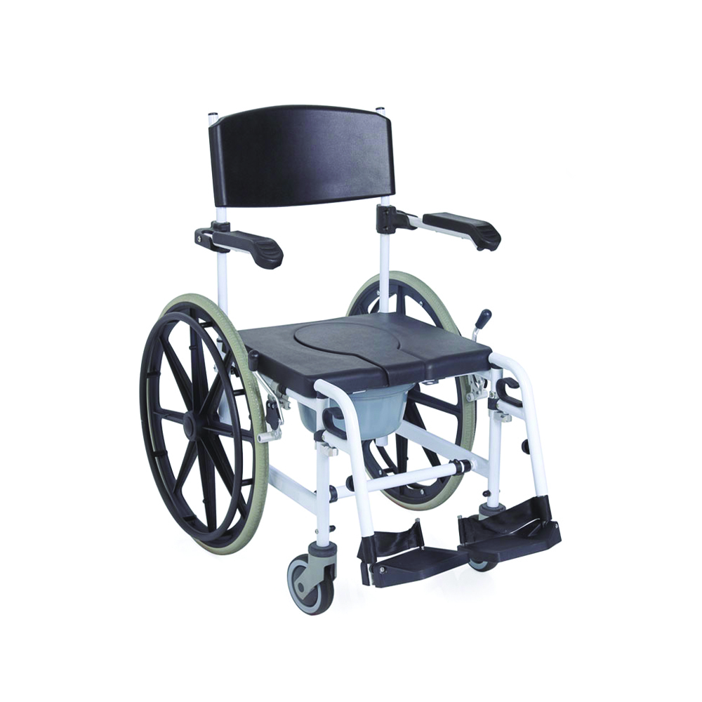 Toilet and shower chairs - Mopedia Onda Self-propelled Toilet And Shower Chair With Wheels
