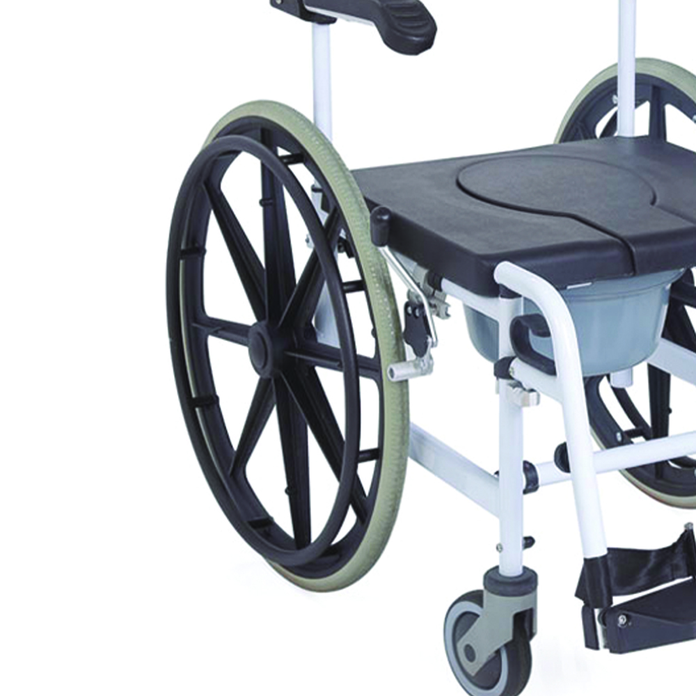 Toilet and shower chairs - Mopedia Onda Self-propelled Toilet And Shower Chair With Wheels