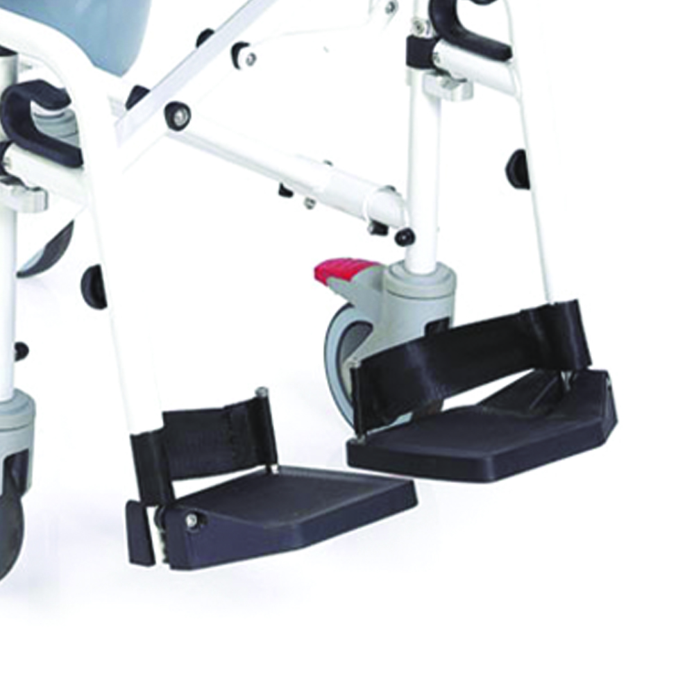 Toilet and shower chairs - Mopedia Wave Chair For Toilet And Shower With Folding Wheels