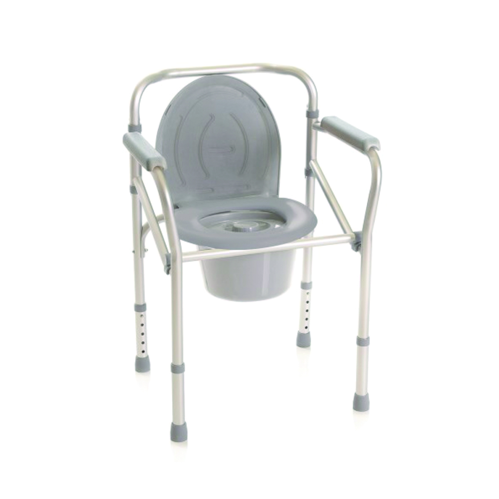 Toilet and shower chairs - Mopedia Folding Chair Comfortable Aluminum Toilet 4 Functions In 1