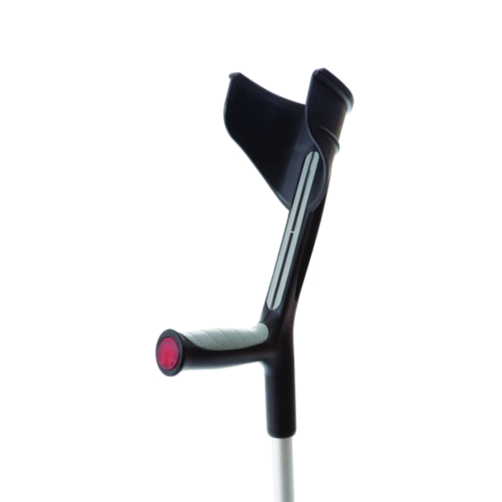 Crutches - Mopedia Pair Of Crutches Forearm Soft Support Brio Black
