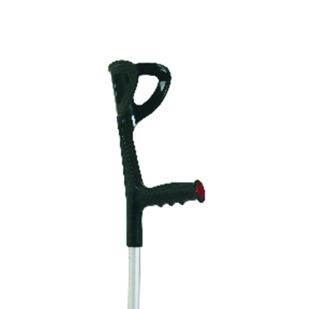 Crutches - Mopedia Pair Of Forearm Crutches With Brio Silver Shock Absorber