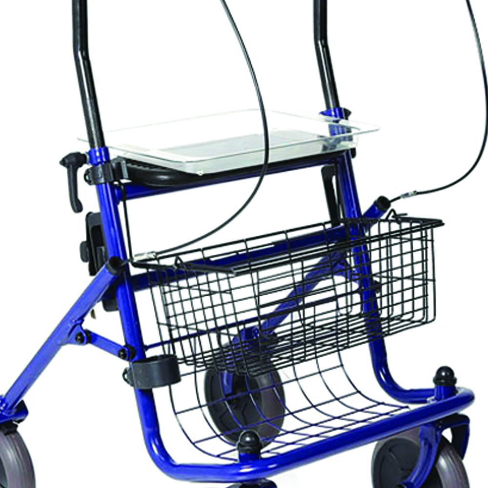 Rollator Walkers - Mopedia Rollator Walker Folding Era Walker For Elderly Anti-arm 4 Wheels