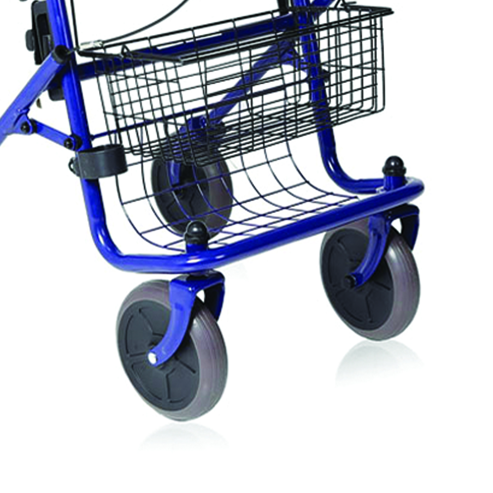 Rollator Walkers - Mopedia Rollator Walker Folding Era Walker For Elderly Anti-arm 4 Wheels