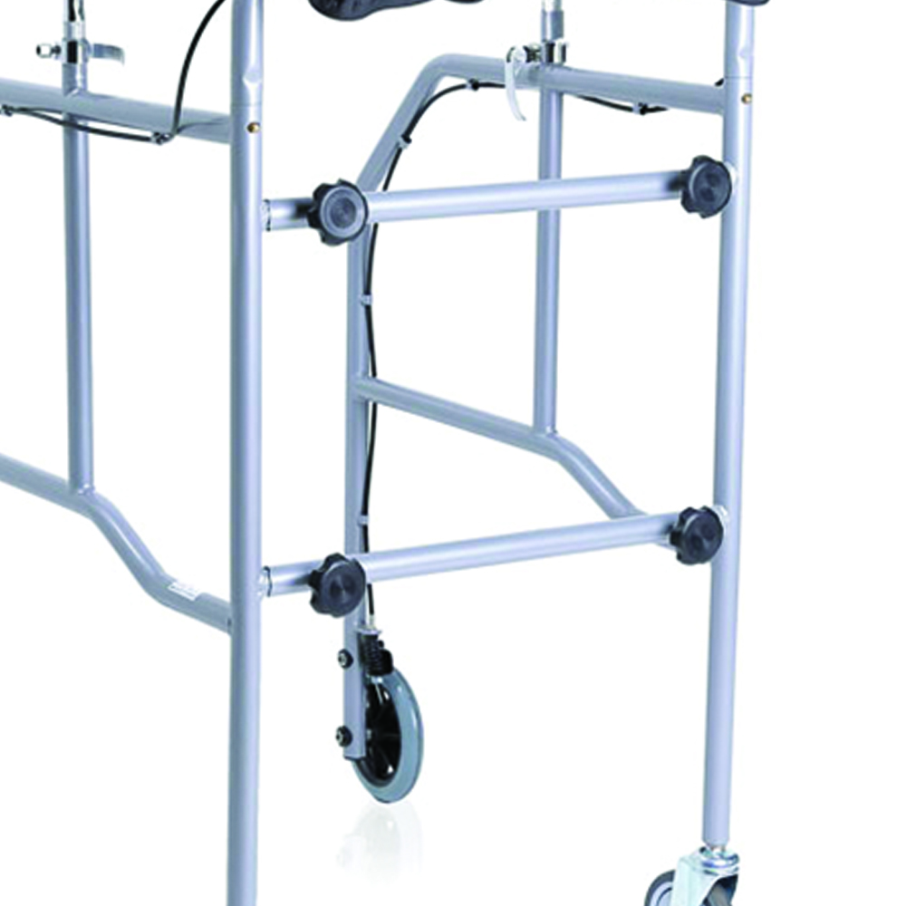 Rollator Walkers - Mopedia Folding Rollator Walker For The Elderly With Armpits Clik Rp755f And Brakes