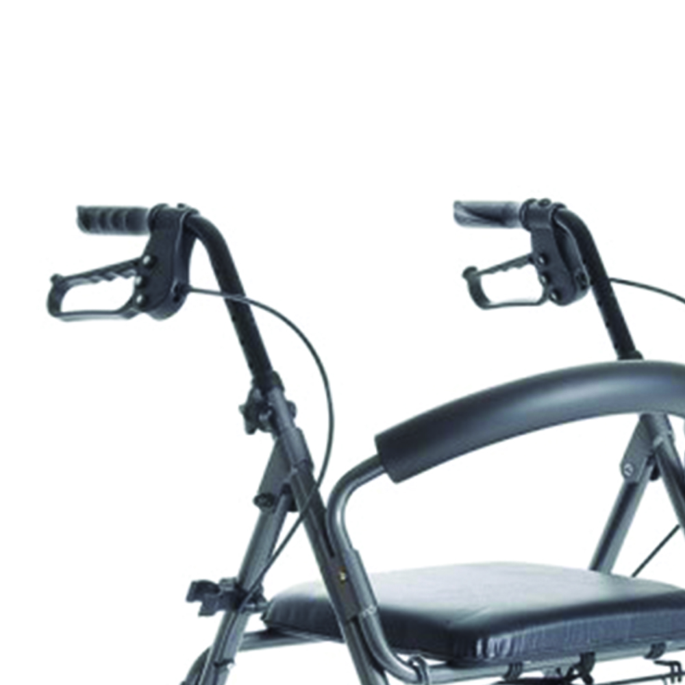 Rollator Walkers - Mopedia Rollator Walker Folding Atlas Walker For Elderly Disabled 4 Wheels