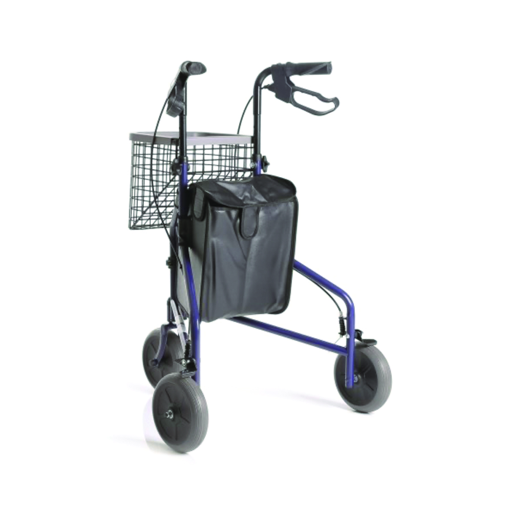 Rollator Walkers - Mopedia Walker Rollator Folding Cryo Walker For Elderly Disabled 3 Wheels