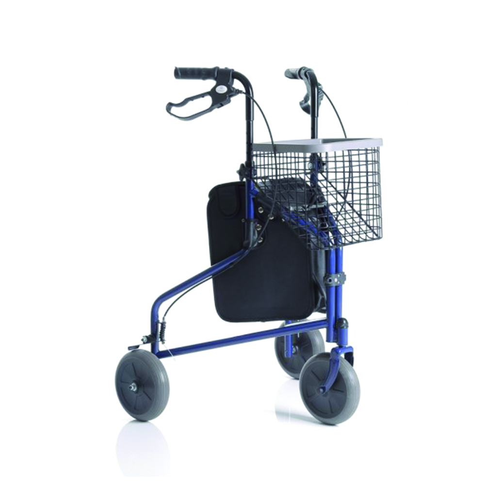 Rollator Walkers - Mopedia Walker Rollator Folding Cryo Walker For Elderly Disabled 3 Wheels