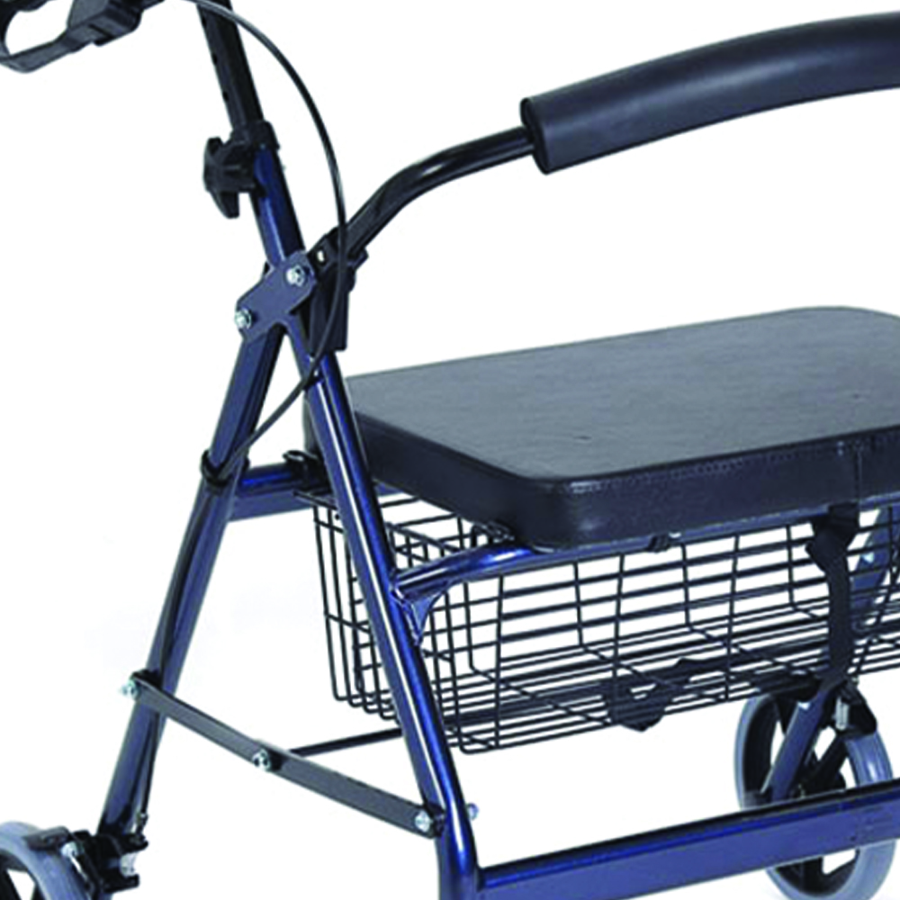 Rollator Walkers - Mopedia Apollo Hd 4-wheel Folding Rollator Walker For Elderly Disabled