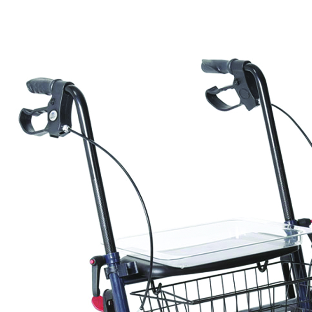 Rollator Walkers - Mopedia Dyone 1.0 Folding Rollator Walker For The Elderly And Disabled With 4 Wheels
