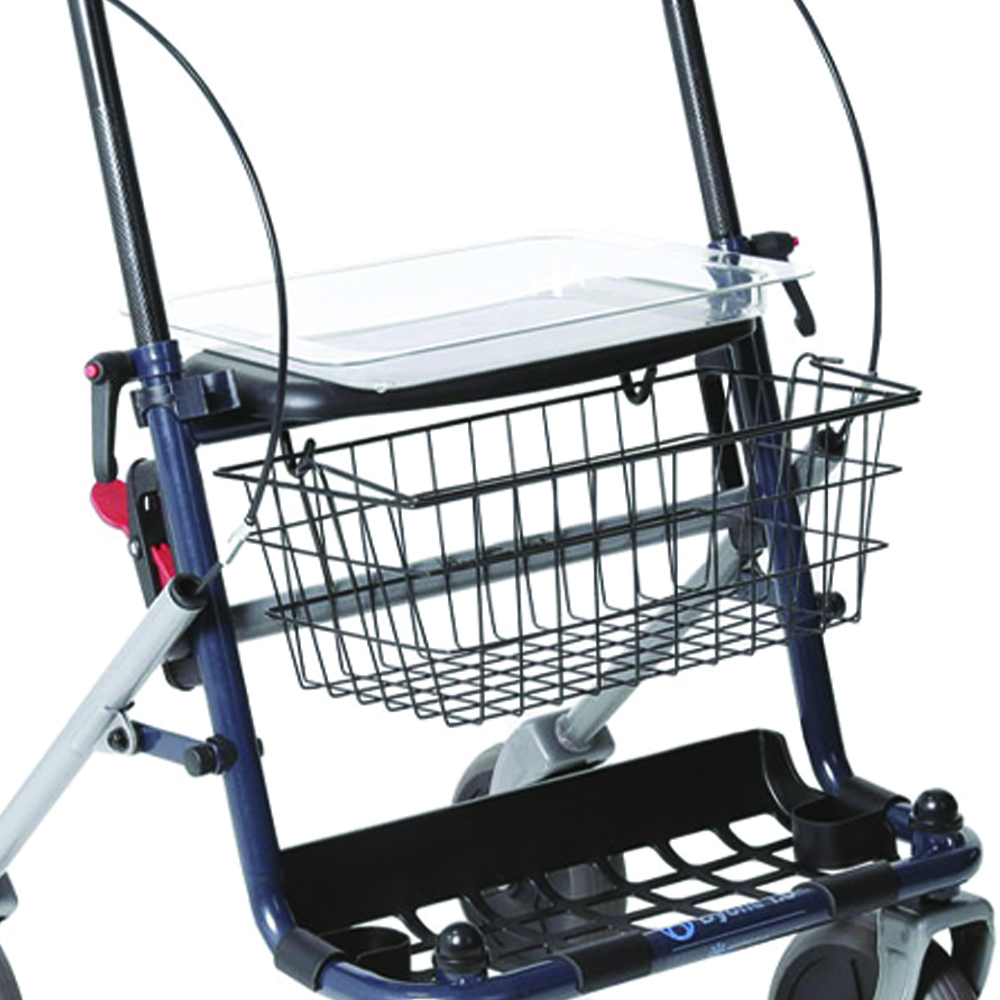 Rollator Walkers - Mopedia Dyone 1.0 Folding Rollator Walker For The Elderly And Disabled With 4 Wheels