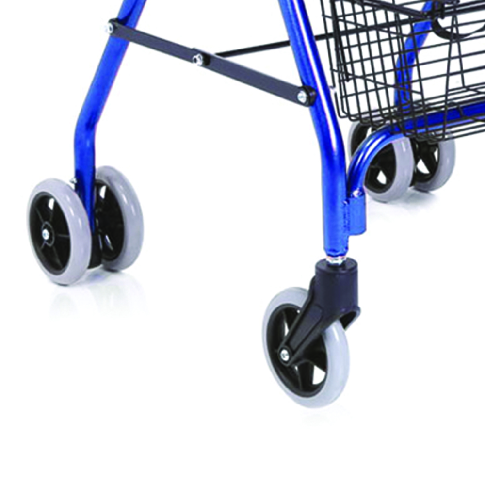 Rollator Walkers - Mopedia Atos Folding Rollator Walker For Elderly Disabled 4 Wheels