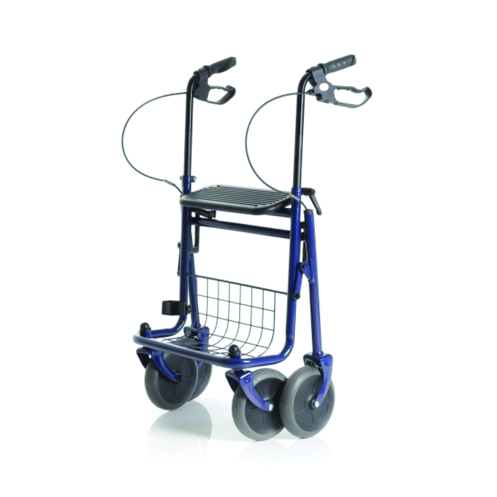 Rollator Walkers - Mopedia Walker Rollator Folding Dyone Walker For Elderly Disabled 4 Wheels