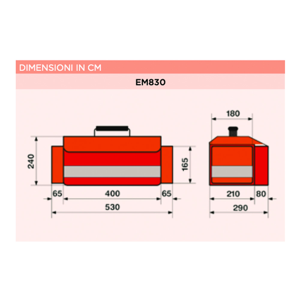 Emergency bags and backpacks - Easyred Multipurpose Bag Three Pockets For Emergency Trauma Bag