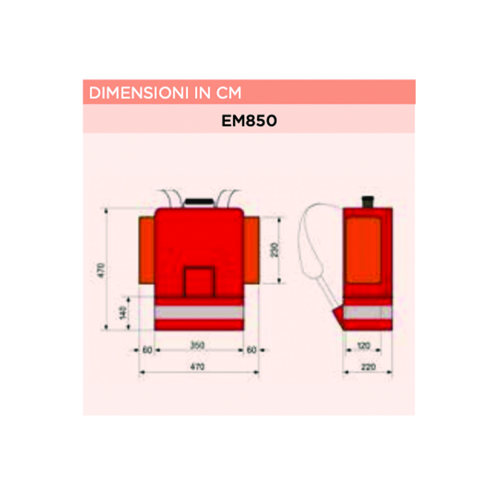 Emergency bags and backpacks - Easyred Two Section Emergency Backpack