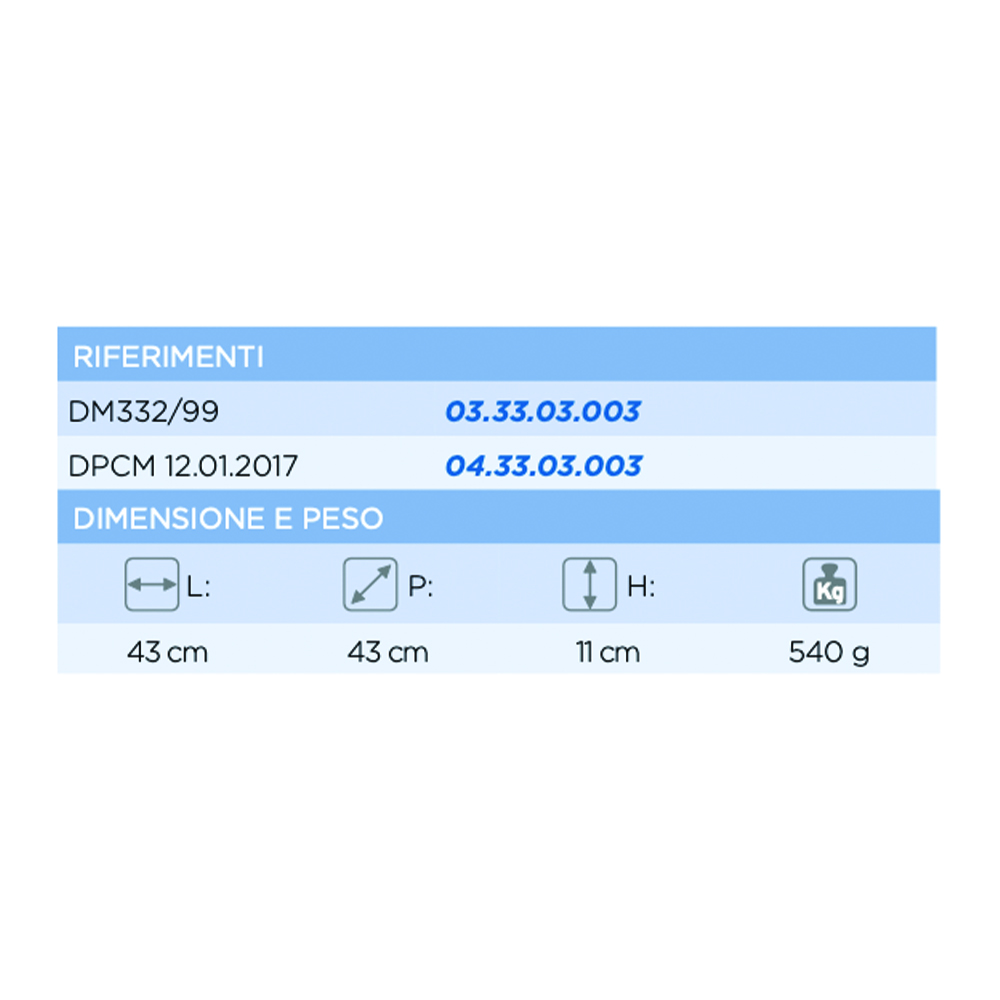 Anti-decubitus cushions - Levitas Anti-decubitus Cushion Hollow Silicone Fiber With Central Hole