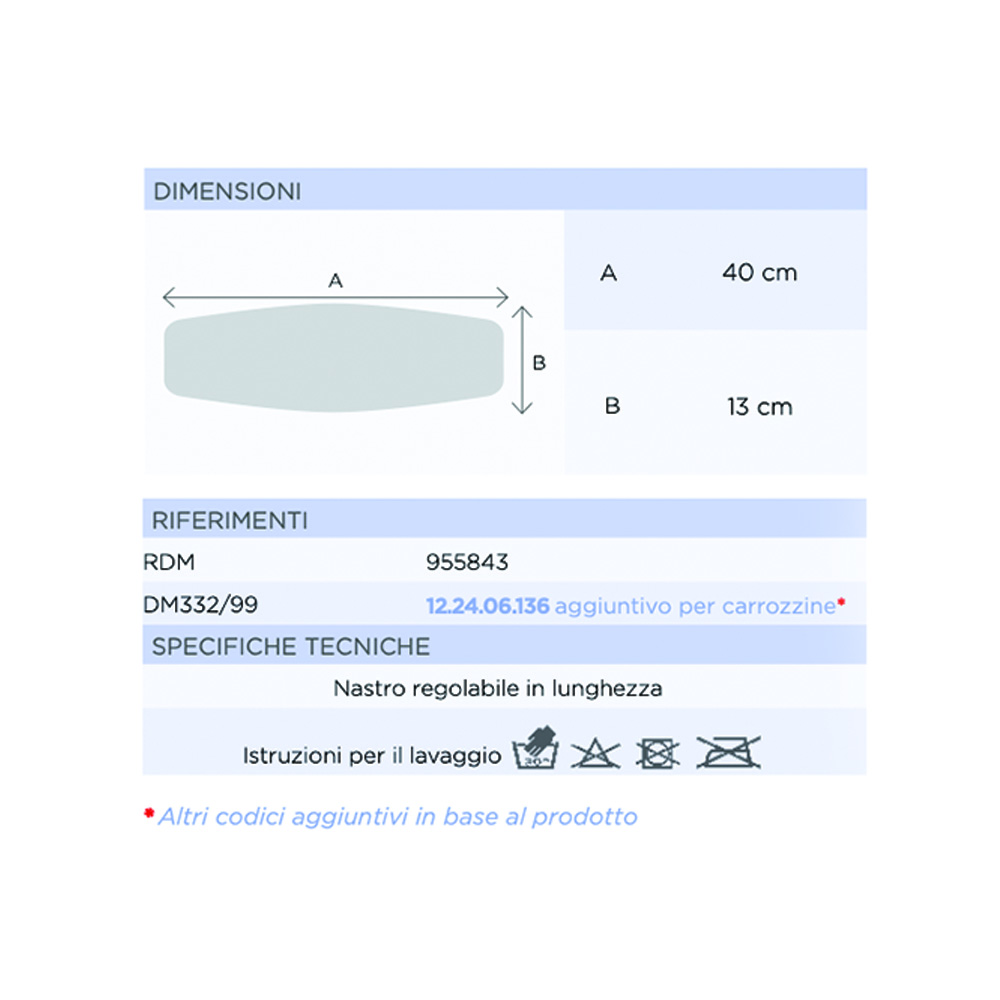 Hilfsmittel zum Zurückhalten von Behinderten - Mopedia Brustgurt