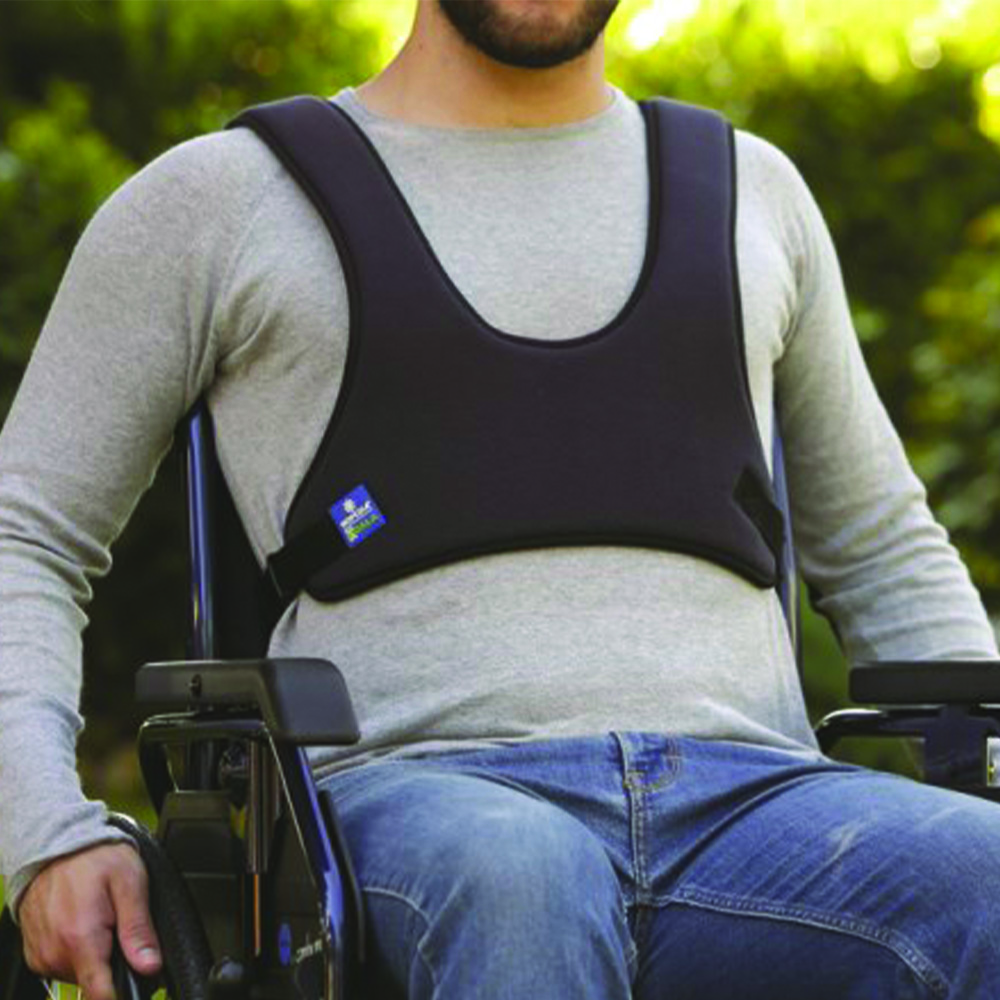 Disabled restraint aids - Mopedia Koala Containment Harness With Suspenders