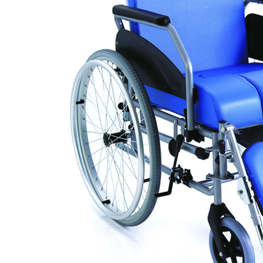 Armchairs and Chairs - Mopedia Komoda Self-propelled Commode Chair With Reclining Backrest